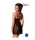 VALENTIN Chemise Negro/Rojo