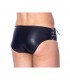 Slips de Cuero Ajustable Color Negro