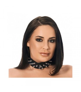 Collar Cuero con Pinchos