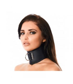Collar Cuero con Anilla