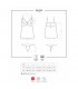 810-CHE-1 Chemise y Tanga Color Negro