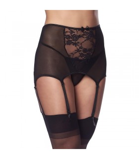 Liguero Ancho con Tanga Negros