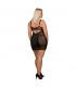 Amallie Teddy con Tanga Negro