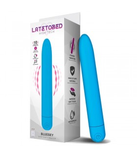 Bluesky Vibrador 10 Funciones USB Azul Mate