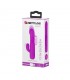 Leopold Vibrador con Función de Movimiento USB Silicona