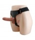 Arnés con Dildo Doble Retractil con Vibración