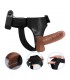 Arnés con Dildo Retractil con Vibración