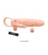 Brave Man Funda para el Pene con Vibración + 5cm