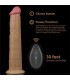 Vibrador Realista con Rotación Doble Capa 10