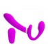 Thunderbird Vibrador para Parejas sin Arnés con Control Remo