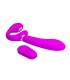 Thunderbird Vibrador para Parejas sin Arnés con Control Remo