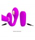 Thunderbird Vibrador para Parejas sin Arnés con Control Remo