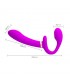 Thunderbird Vibrador para Parejas sin Arnés con Control Remo
