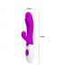 Pretty Love Vibrador Snappy Color Púrpura