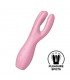 Threesome 3 Vibrador 3 Motores Rosa