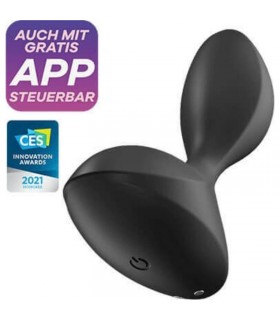 Sweet Seal Estimulador Anal con Vibración USB Negro