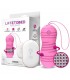 Hiibo Huevo Vibrador con Rotación Control Remoto USB Silicon