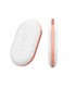 Hiibo Huevo Vibrador con Rotación Control Remoto USB Silicon