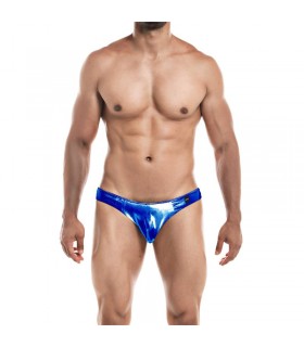 Slip Bikini de Corte Bajo Provocative Azul Skai