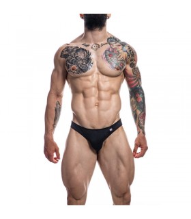 Slip Bikini de Corte Bajo Provocative Negro