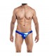 Slip Bikini de Corte Bajo Provocative Azul Skai