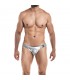 Slip Bikini de Corte Bajo Provocative Plateador Skai