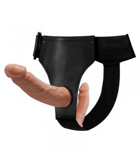 Arnés con Dildo Doble Realista