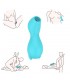 Rex Succionador de Clítoris USB Silicona Azul