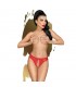 Naughty Valentine Braguitas Abiertas Rojo