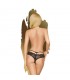 Mermaid Fantasy Braguitas Negro
