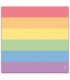 Set 20 Servilletas con Colores Bandera LGBT+