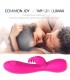 Conejito Vibrador Magic Stick con Pulsación Fucsia