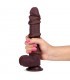 Slidy Dildo Realista Dual Layer Retráctil y Orientable 9