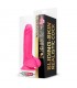 Slidy Dildo Realista Dual Layer Retráctil y Orientable 7