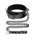 Collar con Correa Sapphire Cuero Vegano
