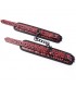Esposas para Tobillos Acolchadas Ajustable Diamond Cuero Veg